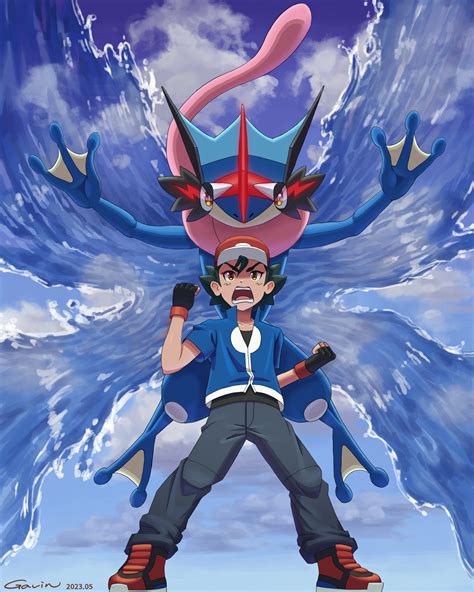 ArtStation - Ash's Greninja