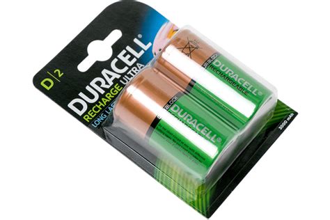 Duracell rechargeable D-cell batteries, 2-piece | Advantageously ...