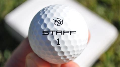 Wilson adds raw cover to Staff Model R golf ball - First Look