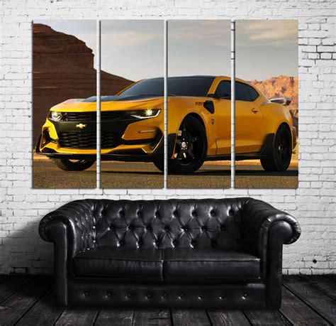 Chevrolet Camaro Wall art Chevrolet Camaro Canvas Art Camaro | Etsy