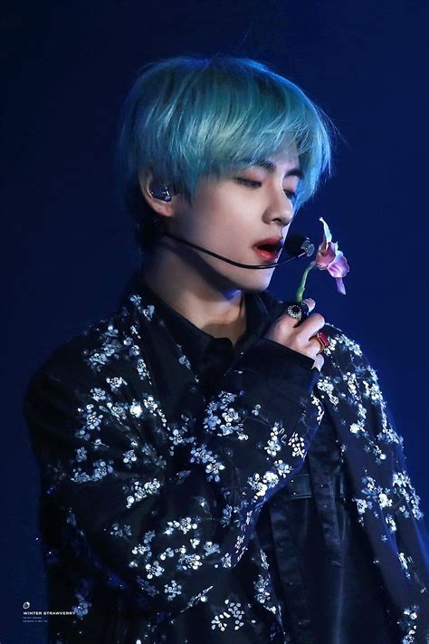 Taehyung Blue Hair Wallpapers - Wallpaper Cave