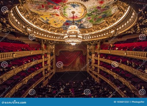 The Palais Garnier, Opera of Paris, Interiors and Details Editorial ...