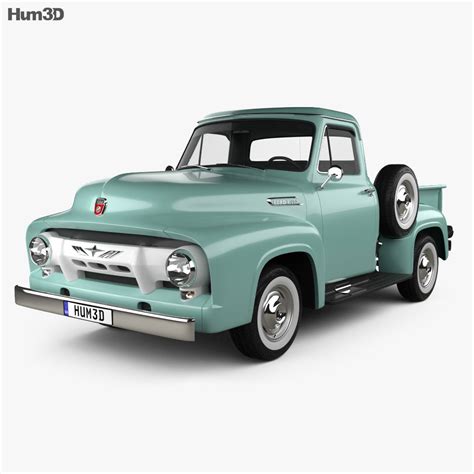 Ford F100 3d Model