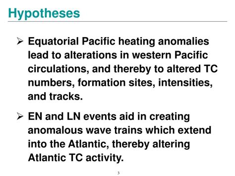 PPT - El Nino and La Nina Effects on Tropical Cyclones PowerPoint ...