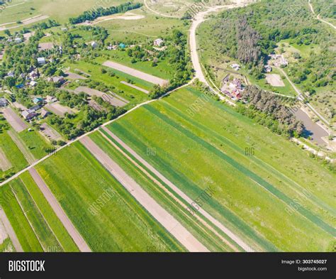 Aerial View Farming Image & Photo (Free Trial) | Bigstock