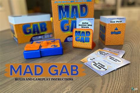 Mad Gab Rules: Learn How to Play Mad Gab Card Game