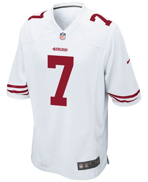 Nike Synthetic Men's Colin Kaepernick San Francisco 49ers Game Jersey ...