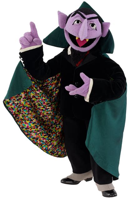 Count Dracula Sesame Street Coloring Pages