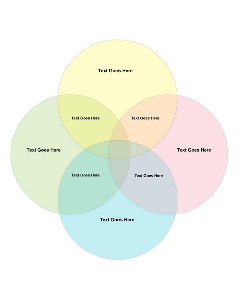 40+ Free Venn Diagram Templates (Word, PDF) ᐅ TemplateLab