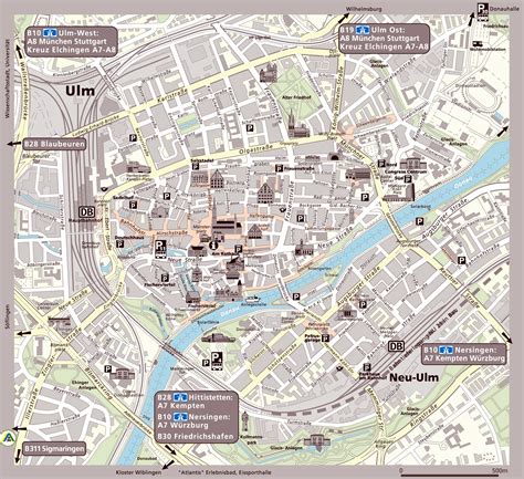 Large Ulm Maps for Free Download and Print | High-Resolution and Detailed Maps