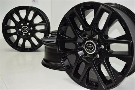 20″ Toyota Tundra 2022 TRD Factory OEM wheels rims SATIN BLACK Tires ...