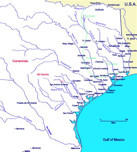 Map Of Texas Revolution Battles | Business Ideas 2013