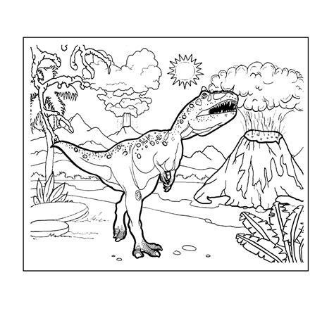 Volcano Coloring Pages – Printable Coloring Pages