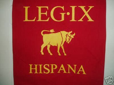 ROMAN LEGION FLAG, SPQR, ROME, LEG IX HISPANA | #35886448