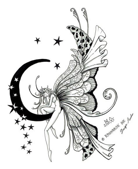 Fairy Tattoo Design by Raknarok-Ink on DeviantArt