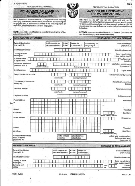 Post Office Renew License / Download D1 Form for Driving License ...