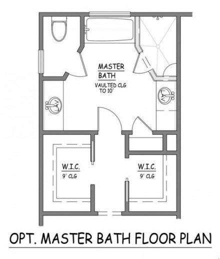 Master Bathroom Floor Plans - Ideas Master Bathroom Floor Plans House Plans 63610 : We've gone ...