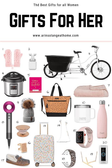 Best Gifts for Women - arinsolangeathome