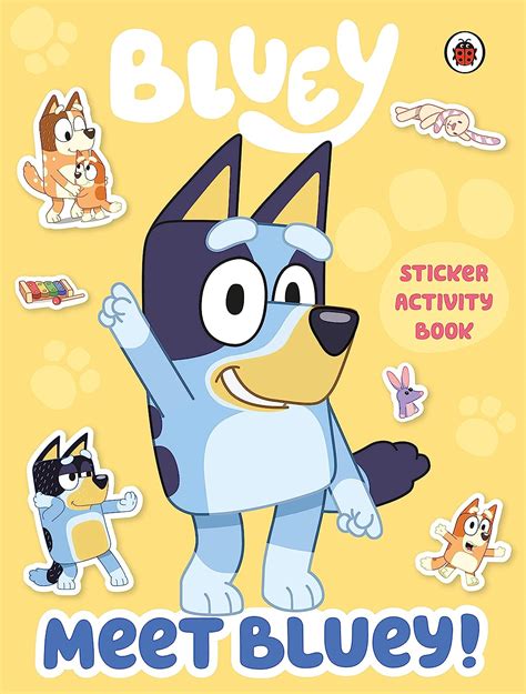 Bluey: Meet Bluey Sticker Activity Book (Bluey): 9780241486924: Amazon ...