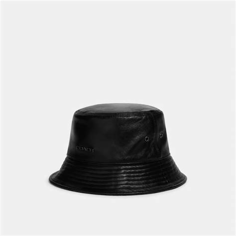 COACH® Outlet | Leather Bucket Hat