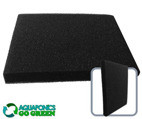 BioFilter Sponge Fine (Black) - AquaponicsGoGreen