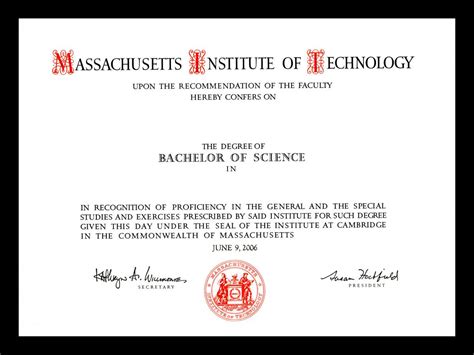 Degree Requirements | Massachusetts Institute of Technology