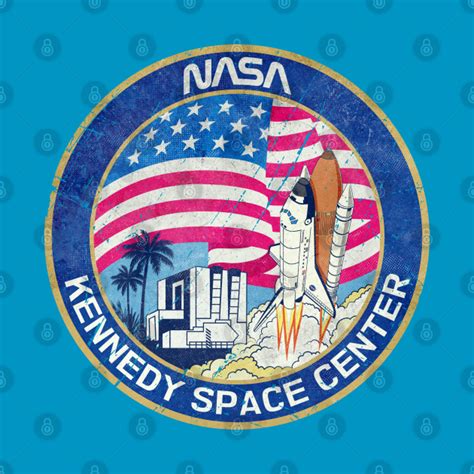 Nasa Kennedy Space Center V01 - Kennedy Space Center - T-Shirt | TeePublic