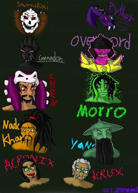 Ninjago Villains 2011-2017 by greengigal on DeviantArt | Ninjago, Villain, Deviantart