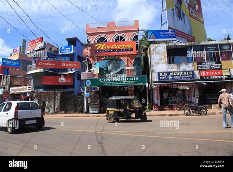 Varkala Town, Kerala India Stock Photo - Alamy