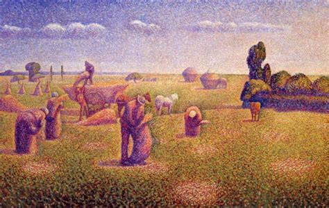 The Harvesters, 1892 - Charles Angrand - WikiArt.org