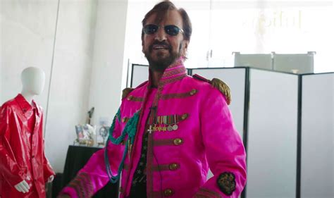 The Beatles' Ringo Starr reunited with his Sgt Pepper’s uniform in new ...