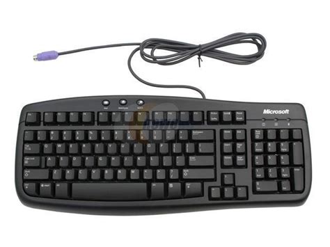 Microsoft Basic Q95-00087 Black Wired Keyboard - Newegg.com