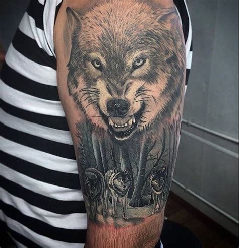 555 best Awesome wolf tattoos images on Pinterest | Wolf tattoos, Animal tattoos and Tattoo designs