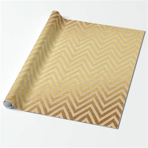 Gold foil Christmas Wrapping Paper | Zazzle.com