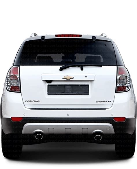 Dimensions: Chevrolet Captiva 2006-2018 vs. Kia EV3 2024-present