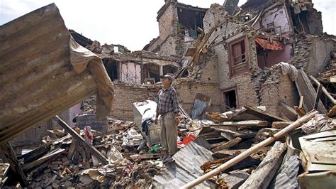 India Earthquake : Widespread destruction from South Asia quake ...