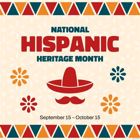 National Hispanic Heritage Month Flyer Vector in PSD, Illustrator, SVG, JPG, EPS, PNG - Download ...