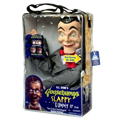 Slappy Goosebumps Super Deluxe Upgrade Ventriloquist Dummy Moving Eyes ...