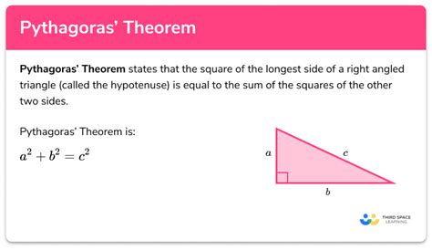 Right Triangle Pythagorean Theorem