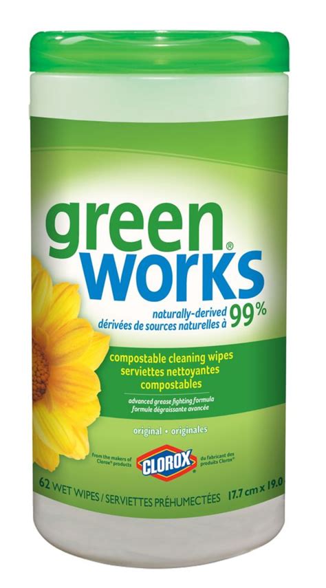 GreenWorks Cleaning Wipes, Original (62-Count) | The Home Depot Canada