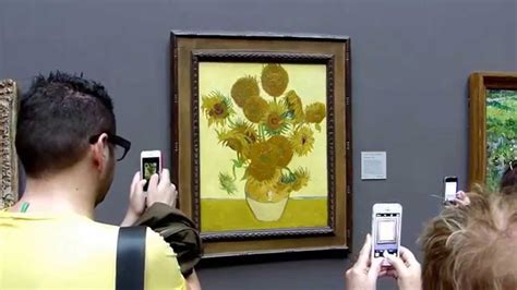 P1010924 London, National Gallery painting by Van Gogh... sunflowers ...