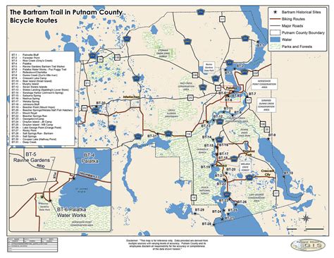 Bartram Trail Map