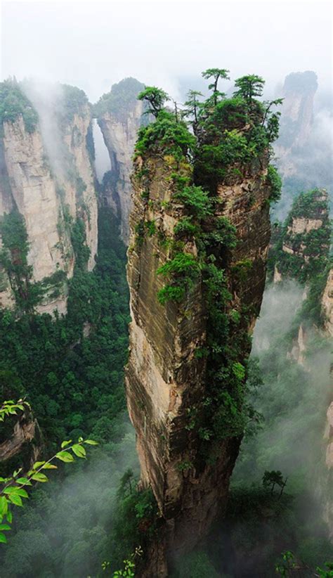 Tianzi Mountain | Tianzi mountains, Scenery, Beautiful nature