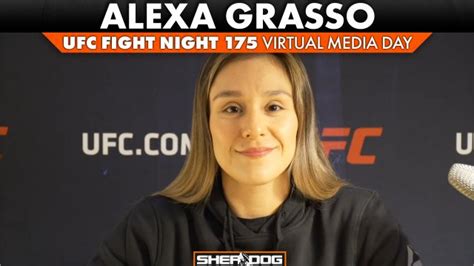 Alexa Grasso UFC Fight Night 175 Virtual Media Day Interview