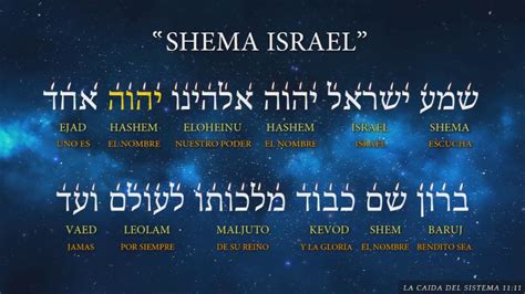 Shema Israel - YouTube