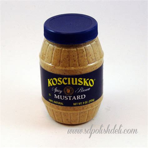 Kosciuszko Spicy Brown Mustard - S&D Polish Deli