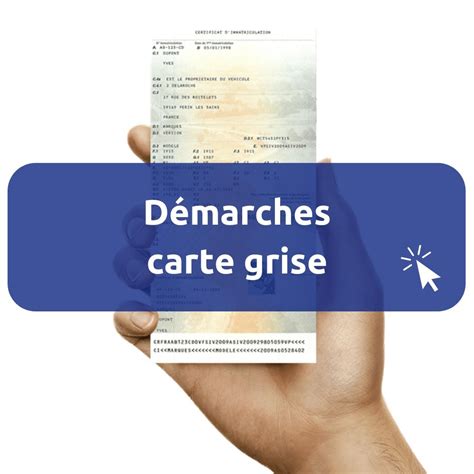 Service carte grise en ligne habilité Ministère de l'intérieur