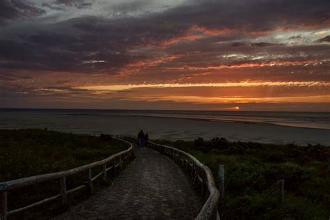 Photo of a Seascape at Sunset · Free Stock Photo