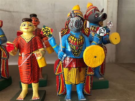 Traditional toys of Kondapalli from Andhra Pradesh