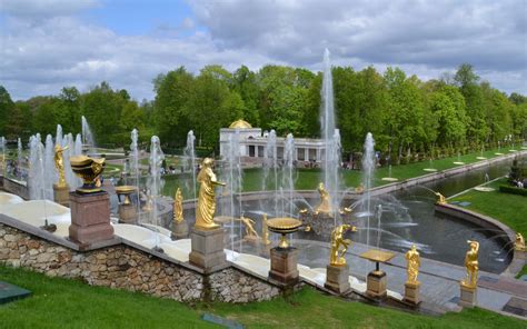 1920x1200 Resolution peterhof, fountains, park 1200P Wallpaper - Wallpapers Den